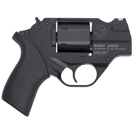 [CF340.217] Chiappa Firearms Rhino 200D DA 357 Magnum/38 Special 2" Barrel 6Rds 3 Moon Clips Black