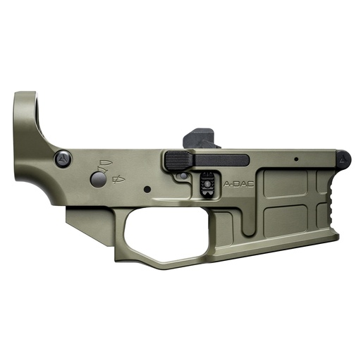 [R0391] Radian Weapons AX556 Stripped Billet Lower 556 NATO/223Rem Olive Drab Green