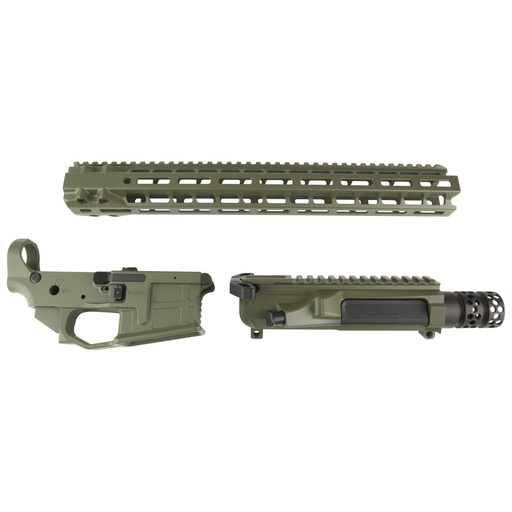 [R0407] Radian Weapons AX556 Billet Upper/Lower Set 556NATO/223Rem M-LOK Olive Drab Green