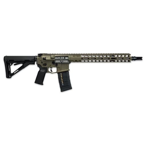 [R0536] Radian Weapons Model 1 AR 223Wylde 14.5" Barrel Pinned Dead Air Flash Hider (16" OAL) M-LOK 30Rds Olive Drab Green