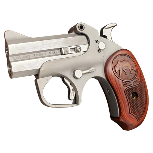 [BAGR45410] Bond Arms Grizzly Derringer 410 Gauge/45 Long Colt 3" Barrel 2Rds Silver
