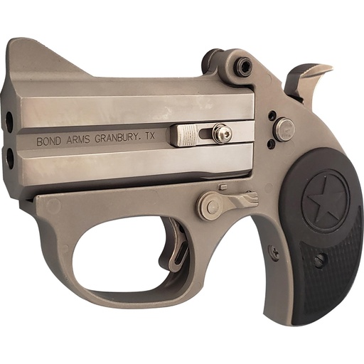 [BASRS-22LR] Bond Arms Stinger Derringer 22LR 3" Barrel 2Rds Silver