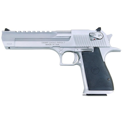 [DE50BC] Magnum Research MK19 .50 AE 6" Brushed Chrome Ambidextrous Safety 7 Round