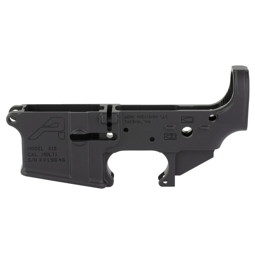 [APAR501101C] Aero Precision X15 Gen 2 Stripped Lower Receiver 223REM/556NATO Aluminum Black 