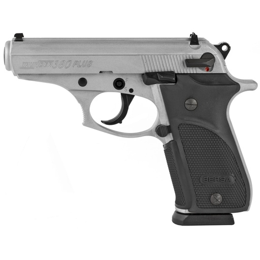 [THUN380PNKL15] Bersa Thunder Plus DA/SA 380ACP 3.5" Barrel 15Rds Silver