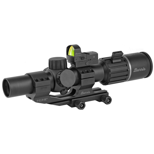 [200475] Burris Optics RT6 1-6X Power 24 Objective 30mm Ballistic AR Reticle Illuminated Reticle FastFire 3 & P.E.P.R. Mount Black