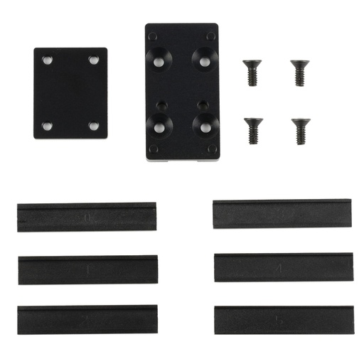 [410688] Burris Optics Speedbead Universal Vent Rib Mount Fits Standard Shotgun Vent Rib For Burris FastFire Black 