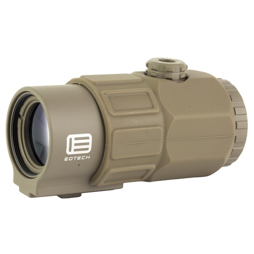[G45.STSTAN] EOTECH G45 Magnifier 5X QD Mount Switch to Side 34mm Matte Finish Tan Includes Mount 