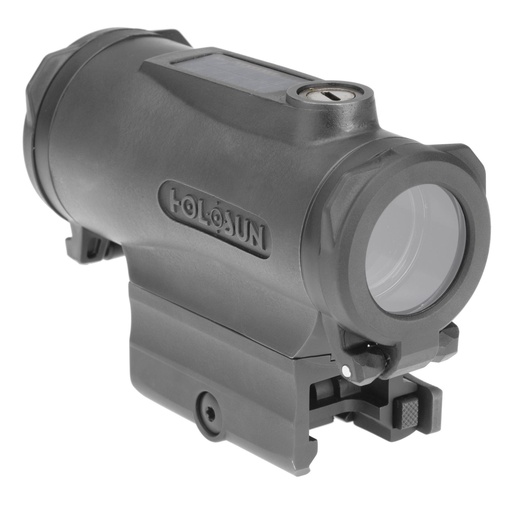 [HE530C-GR] Holosun Technologies 530C Green Reticle 2MOA Dot with 65MOA Circle Quick Disconnect Mount Fits 1913 Picatinny Rail Titanium Housing Three Different Reticles Solar Failsafe Black