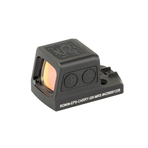 [RONIN-EPS-CARRY-GR-MRS] Holosun Technologies Ronin EPS Carry Green Dot Non-Magnified Multi Reticle System (MRS) 32 MOA Circle with 2 MOA Dot Black 