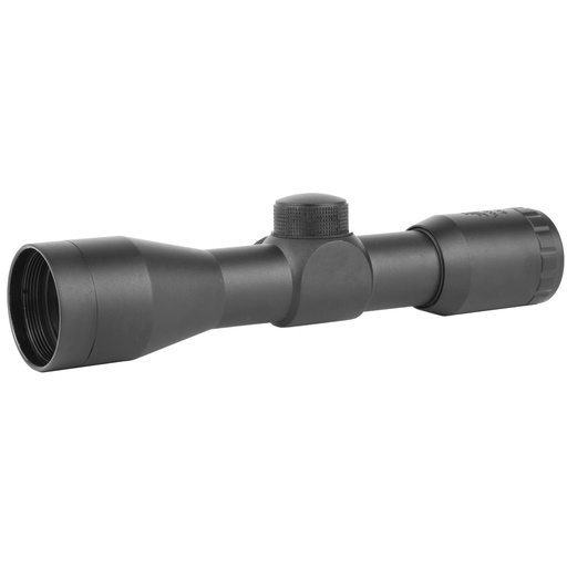 [SC430B] NcSTAR 4X30 Compact Scope 4X Magnification 30mm Objective Lens P4 Sniper Reticle Black Includes Lens Covers Weighs 9.2oz 