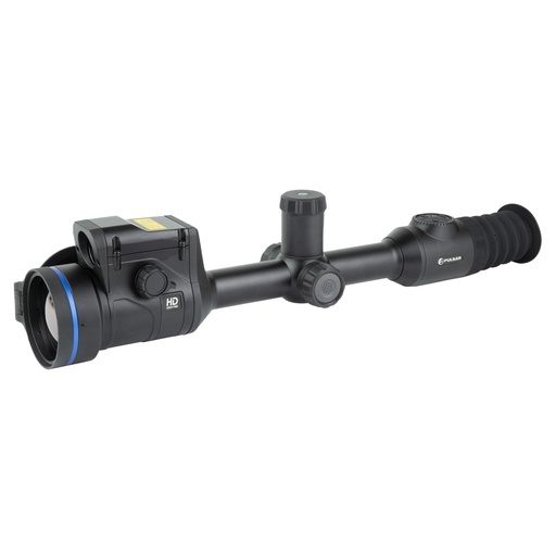 [PL76575K] Pulsar Thermion 2 LRF XL60 Thermal Weapon Sight 2.5-20X Magnification 30mm Main Tube 60mm Objective Multiple Reticles Black Includes Mount 