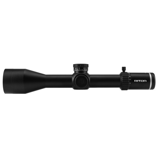 [5C428AFI23] Riton Optics 5 Series Conquer Rifle Scope 4-28X56mm 34mm Main Tube MOR Illuminated Reticle Black 