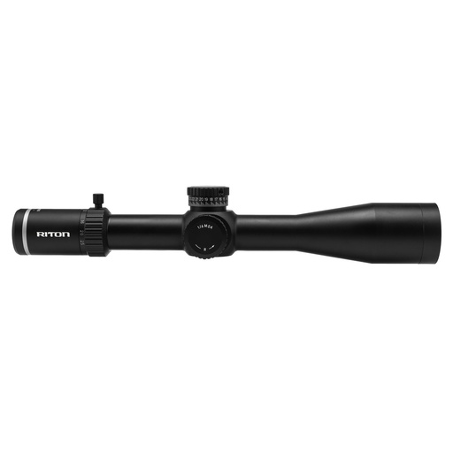 [5C525AFI23] Riton Optics 5 Series Conquer Rifle Scope 5-25X56mm 34mm Main Tube MOR Illuminated Reticle Black 