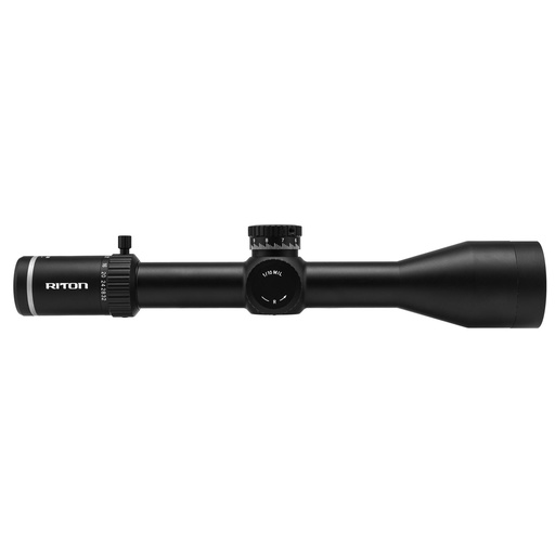 [7C432AFI23] Riton Optics 7 Series Conquer Rifle Scope 4-32X56mm 34mm Main Tube MOR Illuminated Reticle Black 