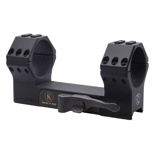 [XRC30QD23] Riton Optics Contessa 30mm Quick Detach Mount Picatinny Hardened Steel 0 MOA Black 