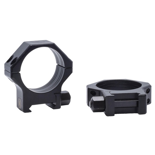 [XRC348S23] Riton Optics Contessa 34mm Picatinny Rings Hardened Steel 8mm Height Black 