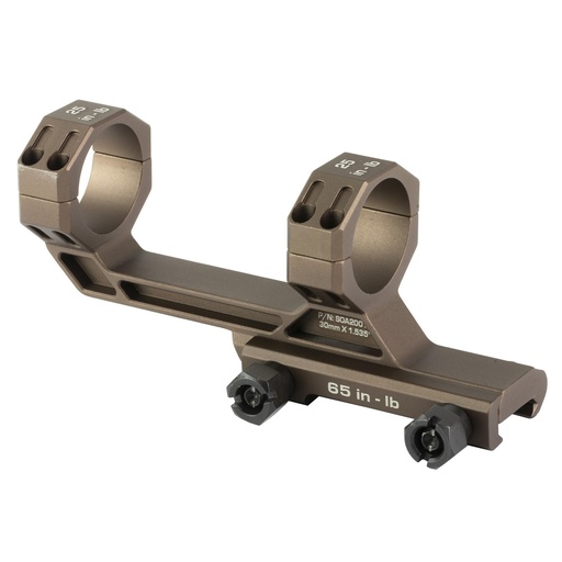 [SOA20016] Sig Sauer Alpha-MSR Scope Mount 30mm 1.535" Height 0 MOA Anodized Finish Coyote Brown Fits Picatinny 