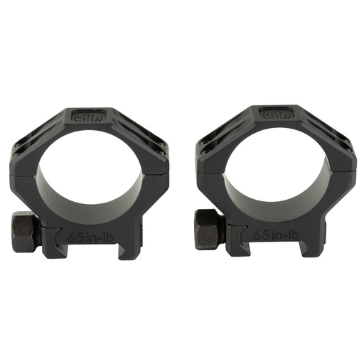 [SOA64002] Sig Sauer Alpha6 Scope Ring Set 34mm Medium .95" Height Anodized Finish Black Fits Picatinny 