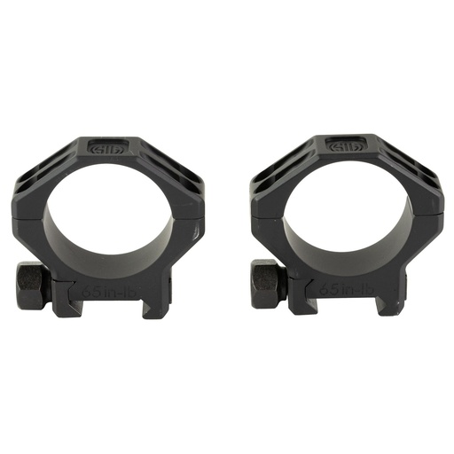 [SOA65002] Sig Sauer Alpha6 Scope Ring Set 35mm Medium .95" Height Anodized Finish Black Fits Picatinny 