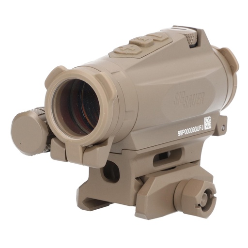 [SOR44002] Sig Sauer Romeo 4XT PRO Red Dot 1x20mm 2 MOA Ballistic Cricle Dot Reticle Flat Dark Earth 
