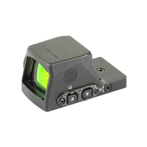 [SORX1360] Sig Sauer, ROMEO-X PRO, Red Dot, Enclosed Emitter, 1X24mm 6 MOA Red Dot Black 