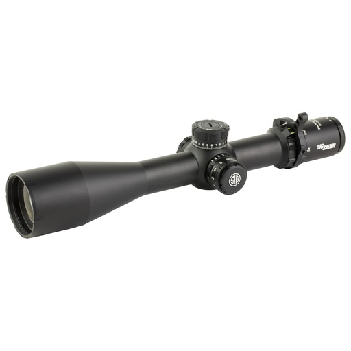 [SOTD65112] Sig Sauer Tango DMR Rifle Scope 5-30X56mm First Focal Plane DEV-L-MRAD Illuminated Reticle 34mm Main Tube 0.1 MRAD Adjustment Black 