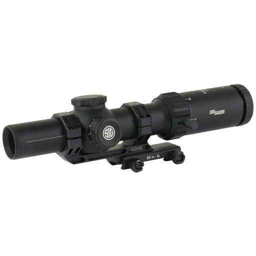 [SOTM11002] Sig Sauer TANGO MSR Rifle Scope 1-10X26 First Focal Plane MSR BDC10 Reticle Illuminated 26mm Objective 34mm Main Tube Black Includes 1.53"34mm Alpha-MSR Cantilever Mount and Flipback Lens Covers 