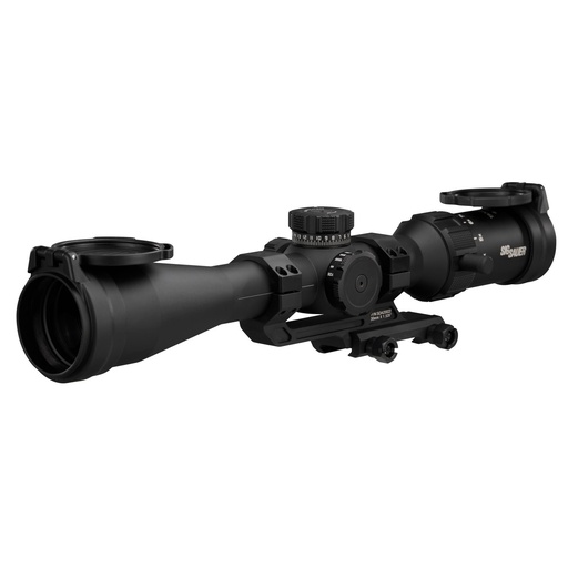 [SOTS44000] Sig Sauer TANGO SPR Rifle Scope 4-16X Magnification Second Focal Plane MOA Illuminated Reticle 44mm Objective 30mm Main Tube Black Includes ALPHA MSR 1.535" Mount 