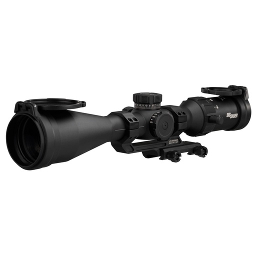 [SOTS46000] Sig Sauer TANGO SPR Rifle Scope 6-24X Magnification Second Focal Plane MOA Illuminated Reticle 52mm Objective 30mm Main Tube Black Includes ALPHA MSR 1.535" Mount 