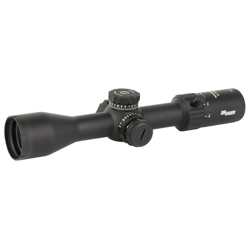 [SOW43002] Sig Sauer Whiskey 4 Rifle Scope 3-12X44mm 30mm Main Tube Second Focal Plane Hellfire Illuminated BDC Black 