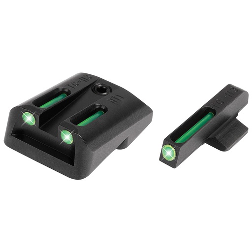 [TG-TG131NT1] TRUGLO Brite-Site Tritium/Fiber Optic Sight Fits 1911 Government Green 