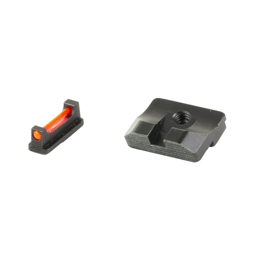 [TG-TG132G2] TRUGLO Fiber Optic Pro Sight Set Fits Glock High Black Rear Sight and Red Front 