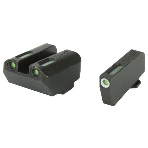 [TG-TG13GL4A] TRUGLO Brite-Site TFX Sight Suppressor Height Fits Glock 17,17L,19,22,23,24,26,27,33,34,35,38,39 24/7 Brightness 