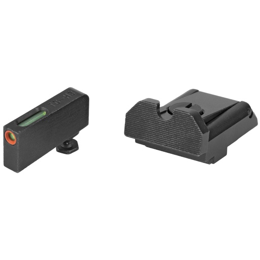[TG-TG13GLAPC] TRUGLO TFX Pro Brite-Site Day / Night Sight Set Fits All Glock Models Except 42 & 43 And M.O.S. U-Notch Rear Sight Orange Focus Lock Ring Front Sight Glows In The Dark No Batteries Or Light Exposure Required 