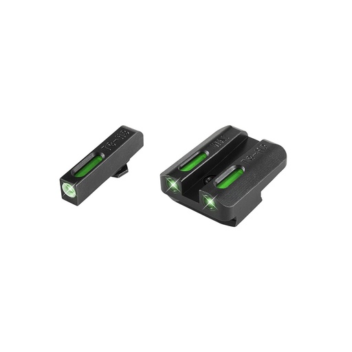 [TG-TG13WA1A] TRUGLO Brite-Site TFX Sight Fits Walther P99 and PPQ Tritium/Fiber-Optic Day/Night Sight 24/7 Brightness 