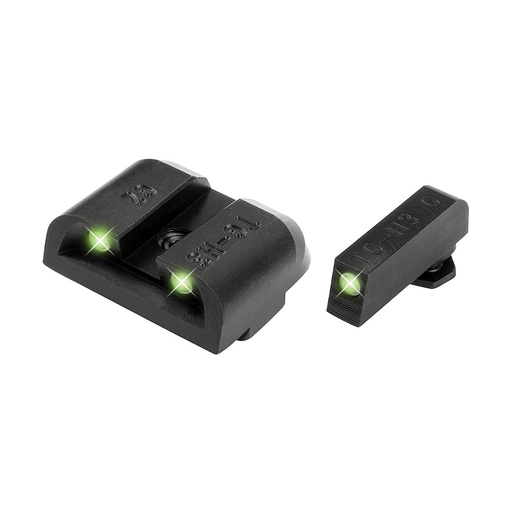 [TG-TG231G2] TRUGLO Brite-Site Tritium Sight Fits High Glock 20,21,29,30,31,32, Green 