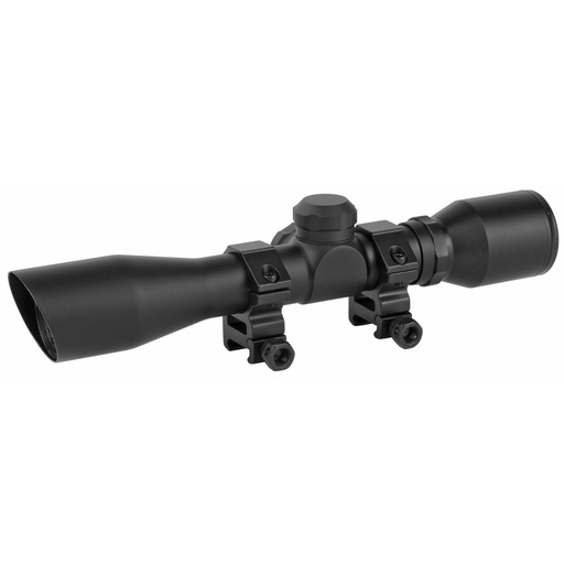 [TG-TG8504BD] TRUGLO 4x32 Compact Scope Series Strut 'N Rut Shotgun Scope 4X32, 1" Diamond Shotgun Reticle Waterproof Fog Proof Nitrogen Gas Filled Rubber Eye Guard 4" Eye Relief Compact/Lightweight Mounting Rings Included Black