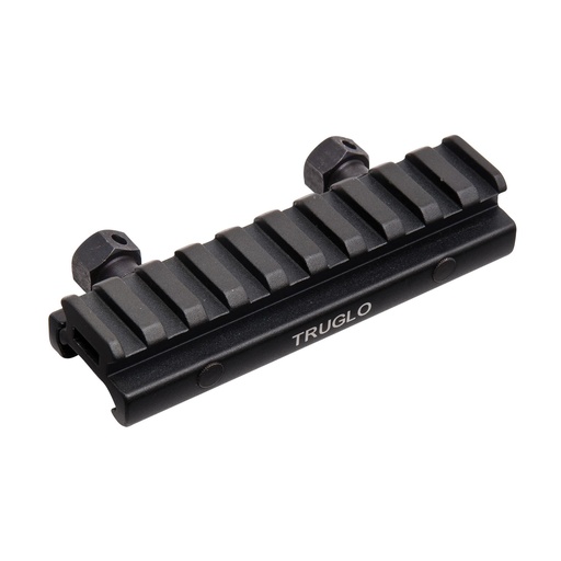 [TG-TG8970B] TRUGLO Picatinny Style Riser Mount Raises Mounting Surface by 1/2" approximately 4" in length Black 