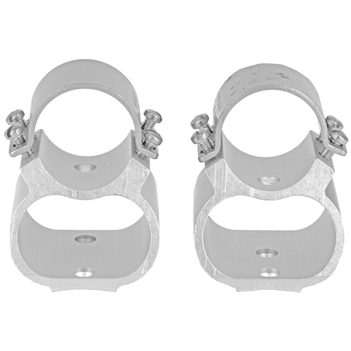 [49734] Weaver See-Thru Mount For Ruger 10/22 Symmetrical Caps Silver Finish 