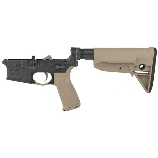 [LRG-STK-MOD-0-SPMD-FDE] Bravo Company Complete Lower Receiver 223Rem/556NATO FDE