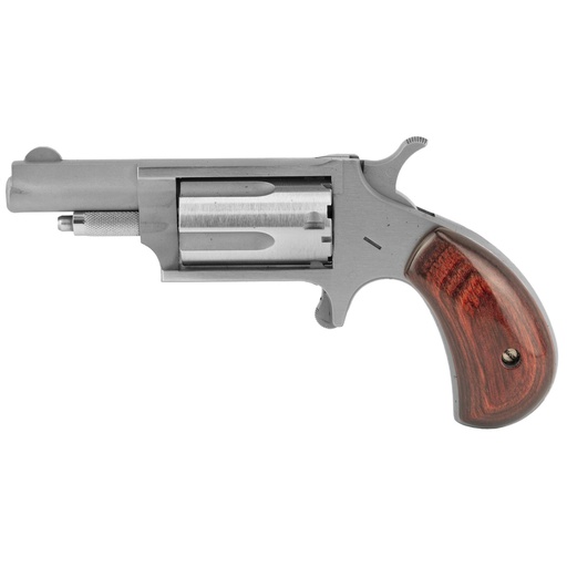 [NAA-22M] North American Arms Mini Revolver SA 22 WMR 1.625" Barrel Silver 5Rds 