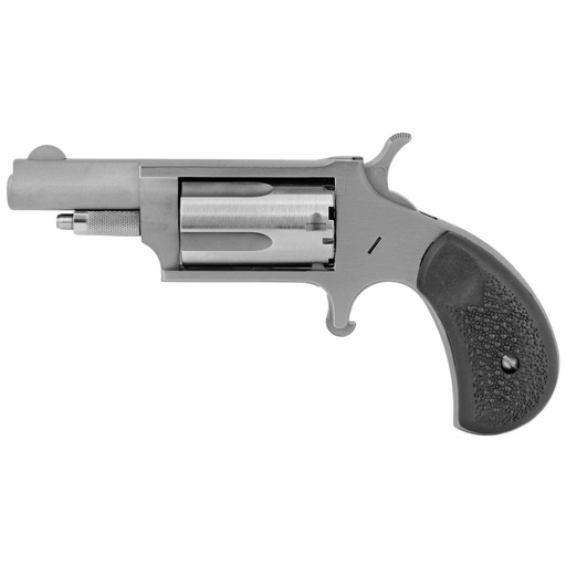 [NAA-22M-GRC] North American Arms Mini Revolver SA 22 WMR 1.625" Barrel Silver 5Rds 