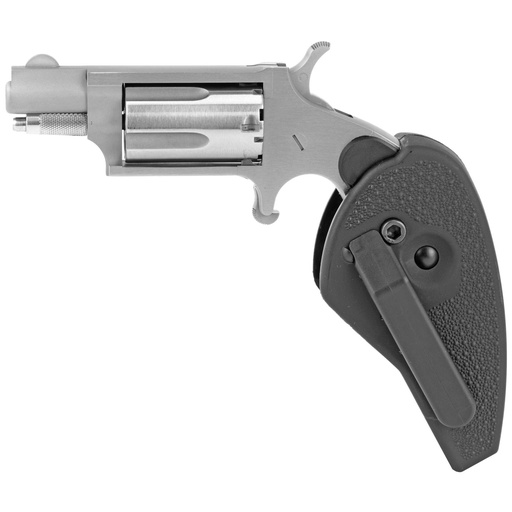 [NAA-22MS-HG] North American Arms Mini Revolver SA 22 WMR 1.125" Barrel Silver 5Rds 