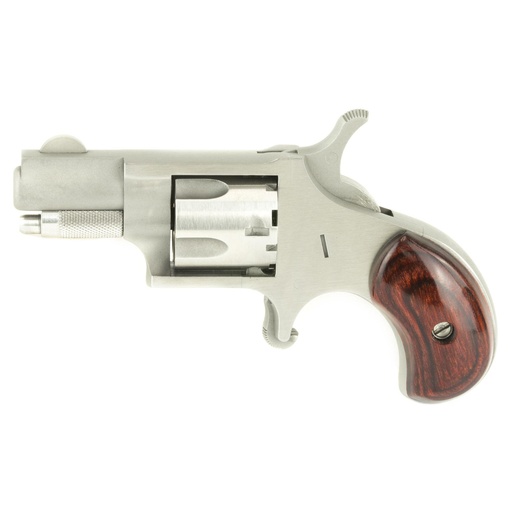 [NAA-22S] North American Arms Mini Revolver SA 22 Short 1.125" Barrel Silver 5Rds 