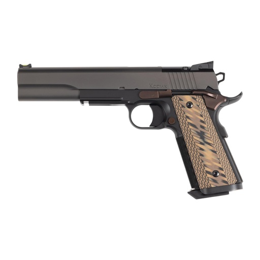 [1792] Dan Wesson Kodiak 1911 10mm 6.03" Bull Barrel 8Rds 2Mags Black Gray and Bronze