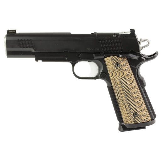 [01796] Dan Wesson Specialist 1911 9mm 5" Barrel 10Rds 2Mags Black