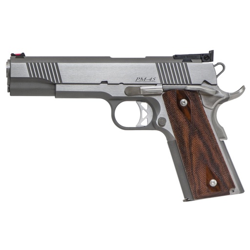 [01942] Dan Wesson Pointman Nine 1911 9mm 5" Barrel 9Rds 2Mags Silver