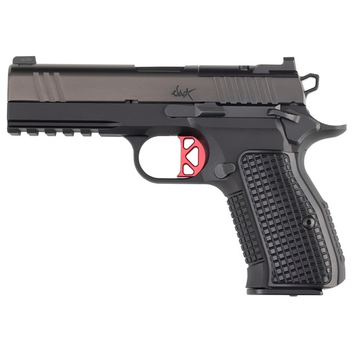 [92103] Dan Wesson DWX Compact 9mm 4" Match Grade Barrel 15Rds Black
