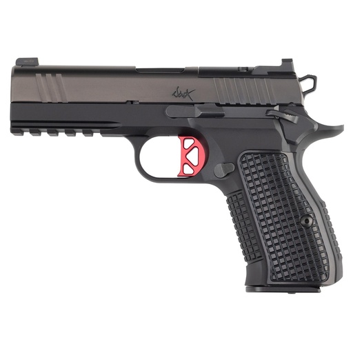 [92113] Dan Wesson DWX Compact SA 9mm 4" Match Grade Barrel 10Rds Black